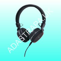AV:Link PH10-BLK Multimedia Headphones with in-line Microphone - 100.530UK