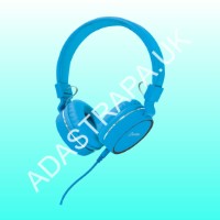 AV:Link PH10-BLU Multimedia Headphones with in-line Microphone - 100.533UK