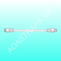 AV:Link 112.028UK Coaxial F-Type Plug to Coax Plug Lead 2M - 112.028UK
