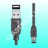 AV:Link 113.011UK USB Type-C to USB Type-A Lead Sync & Charge Lead 1.5M - 113.011UK