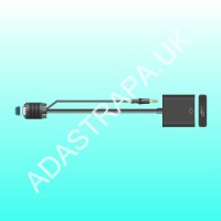 AV:Link 122.423UK Adaptor Lead Kit VGA Port Plug to HDMI Socket - 122.423UK