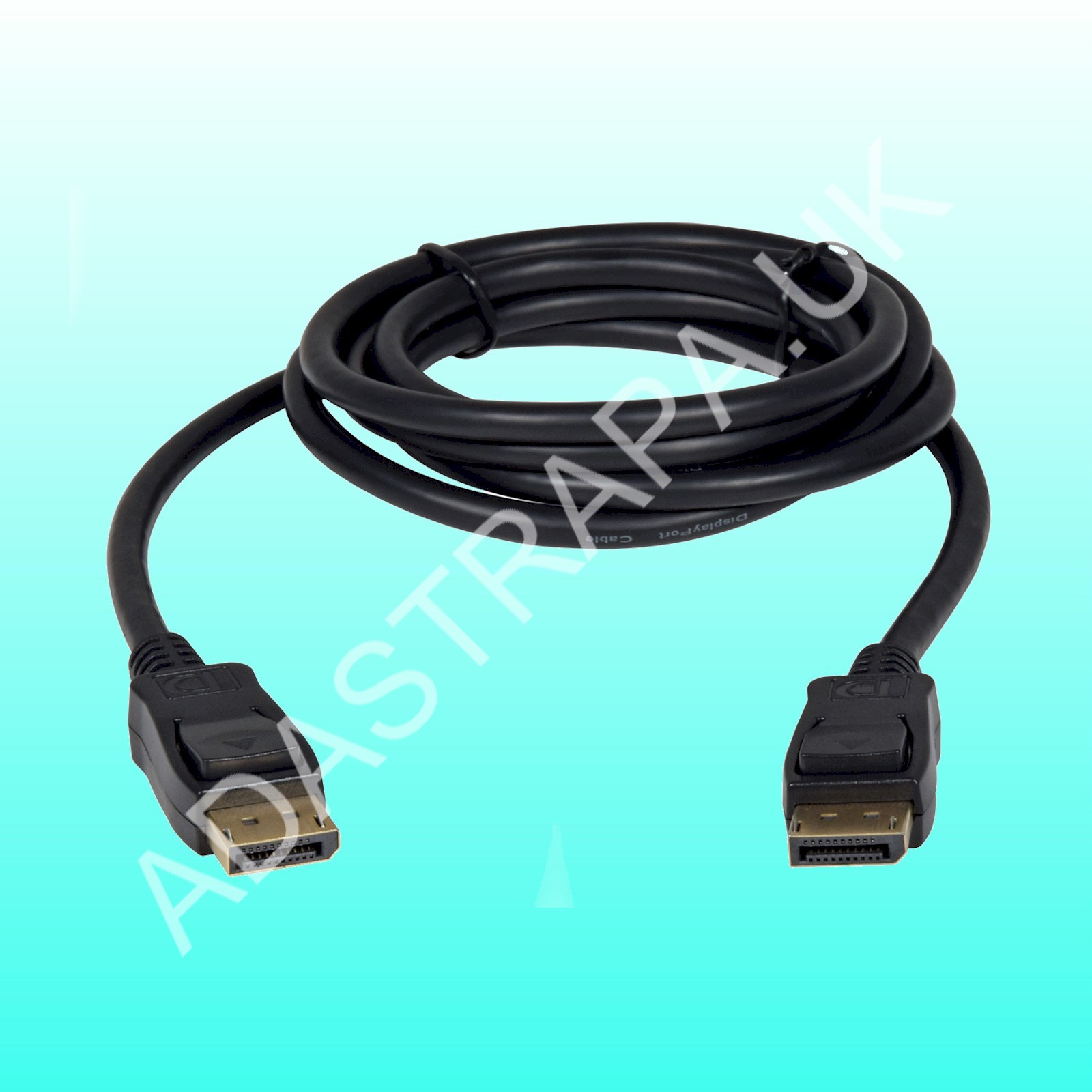 AV:Link 4K Displayport Plug to Plug Lead 1.8m - 122.428UK