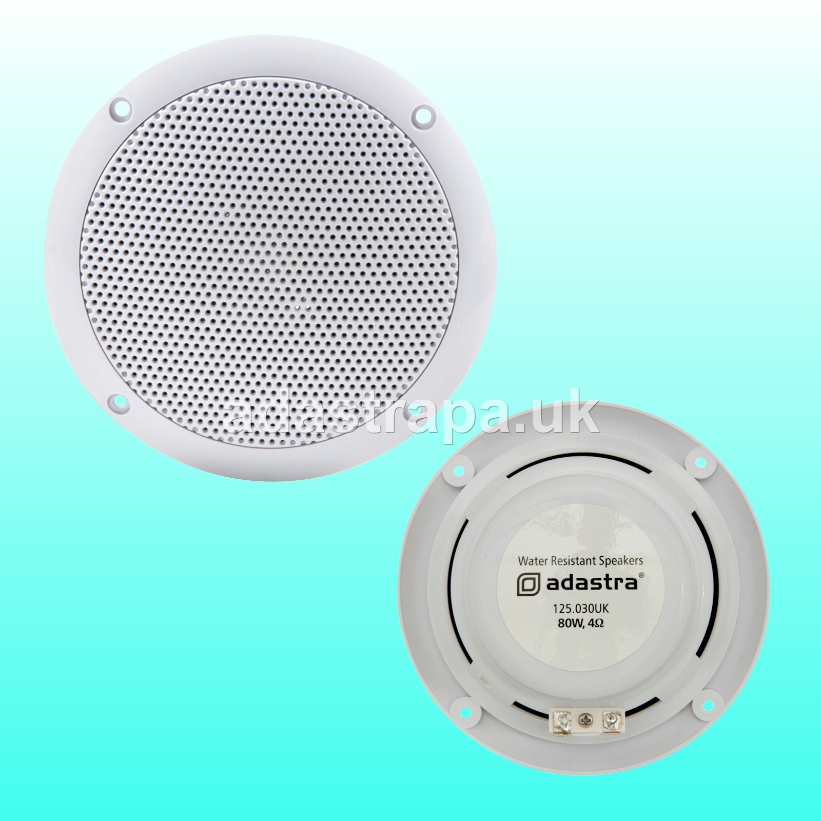 Adastra OD5-W4 Water Resistant Speaker Pair 4 Ohm 5