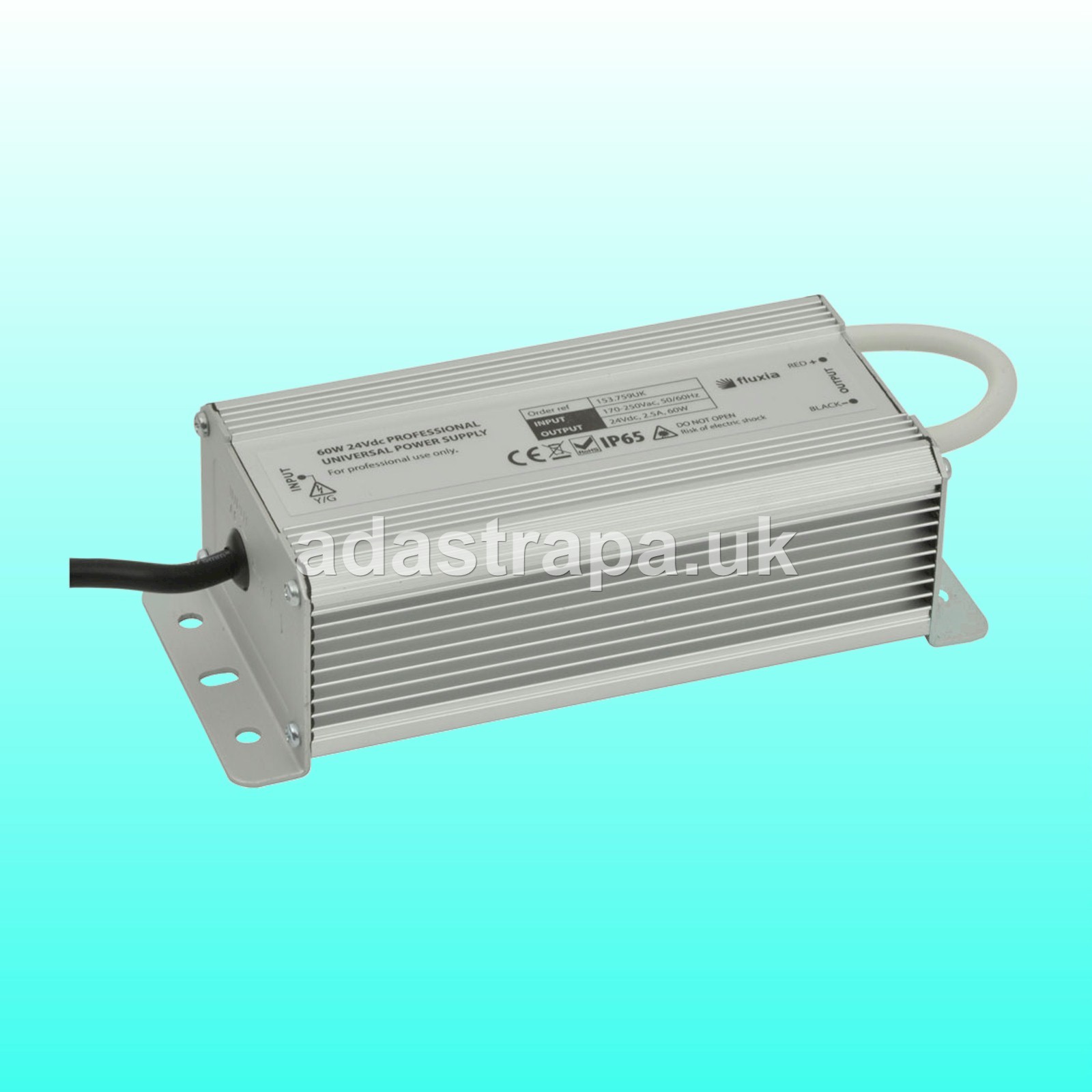 Lyyt PS60-24 Power Supply 24Vdc 2.50A 60W  - 153.759UK
