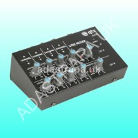 QTX MM81 Compact Mono Microphone Mixer 8-Channel - 170.203UK