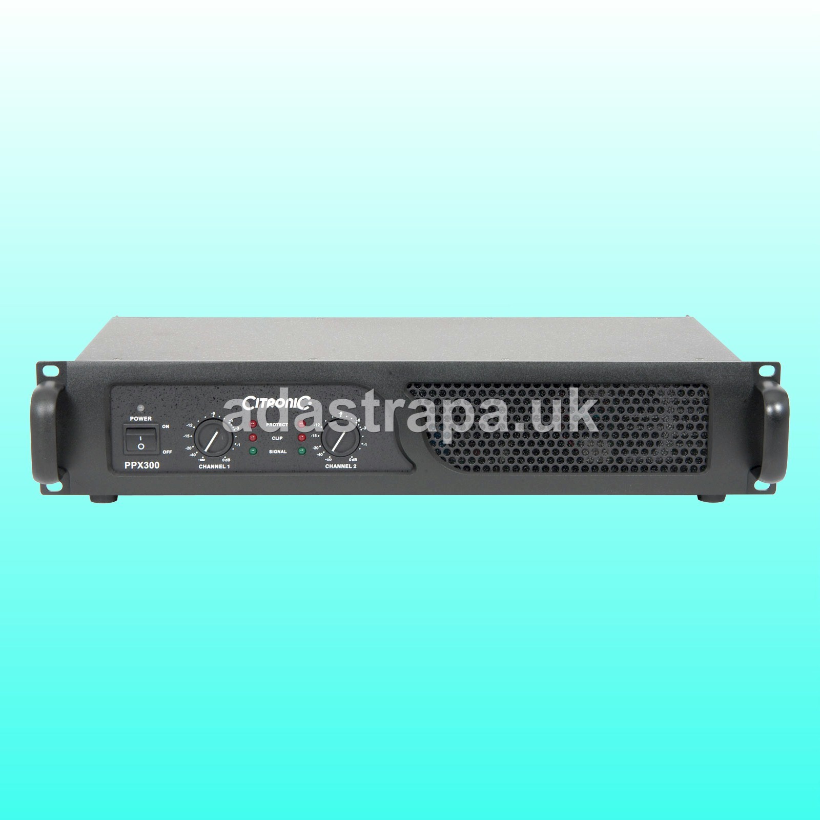 Citronic PPX300 Stereo Power Amplifier 150W + 150W rms - 172.203UK