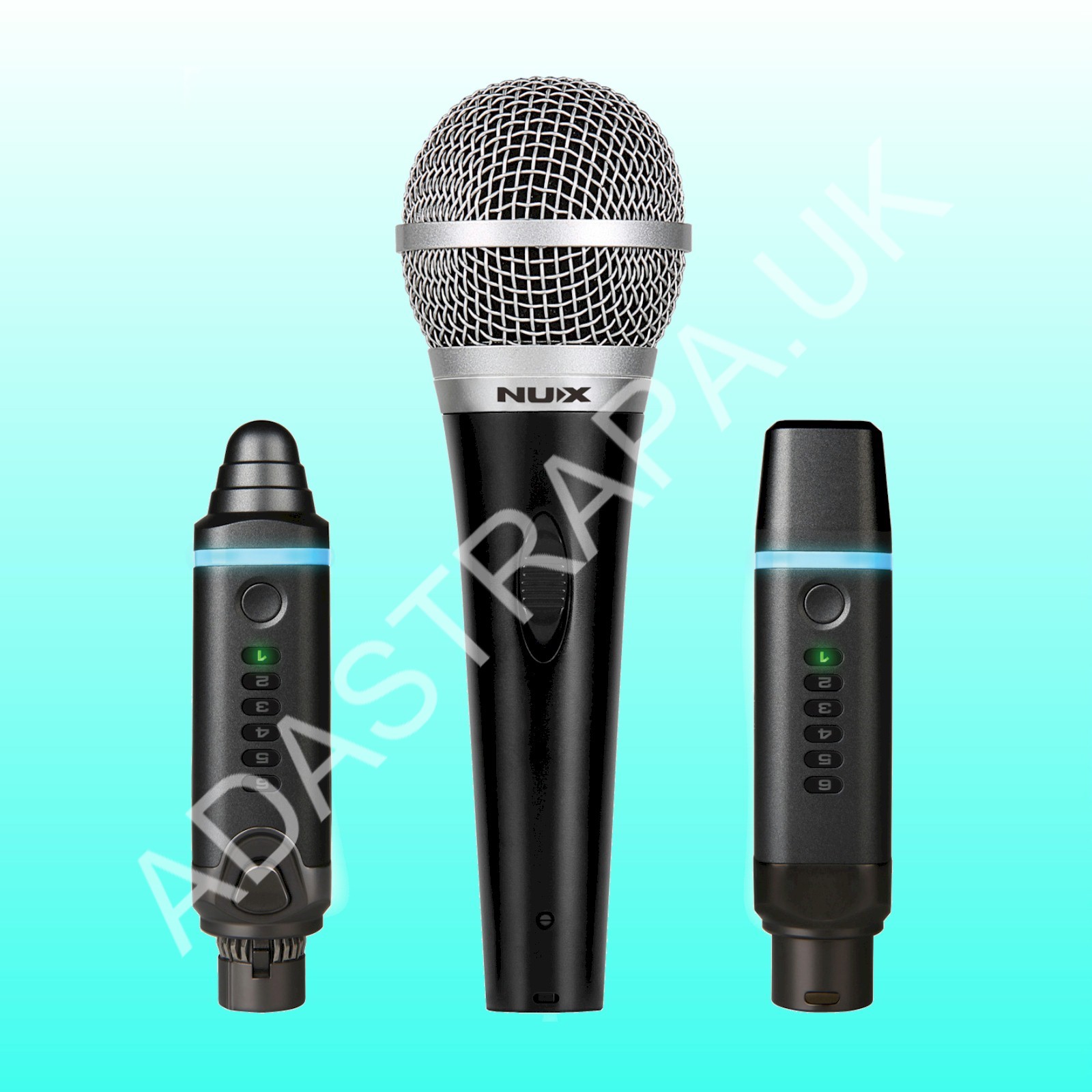 NU-X B-3 Plus Mic Bundle - Wireless Microphone System 2.4GHz - 173.386UK