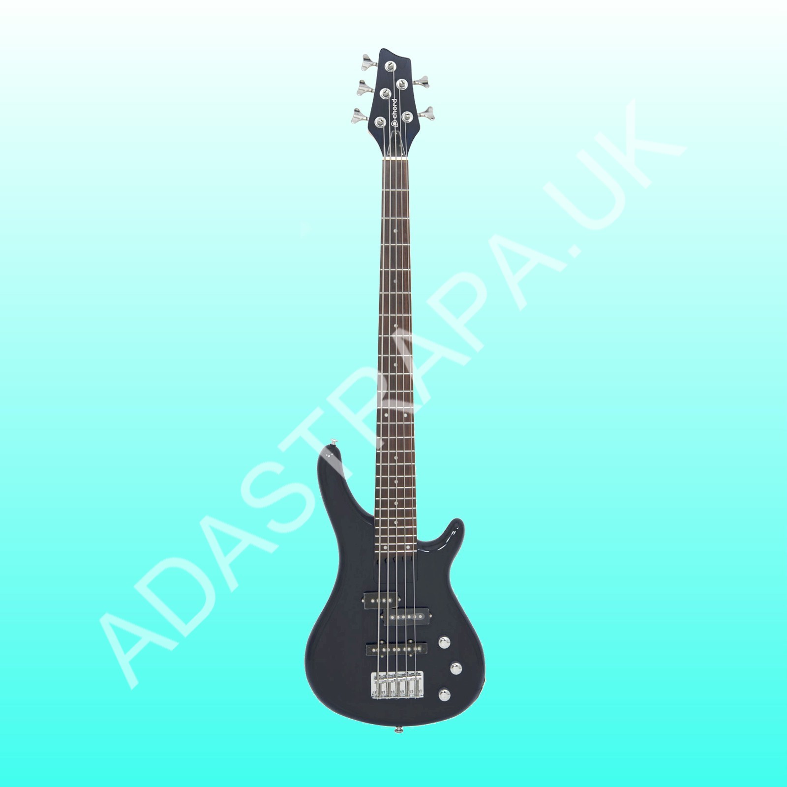 Chord CCB95-BK Contempory Bass 5-String Guitar Black - 174.650UK