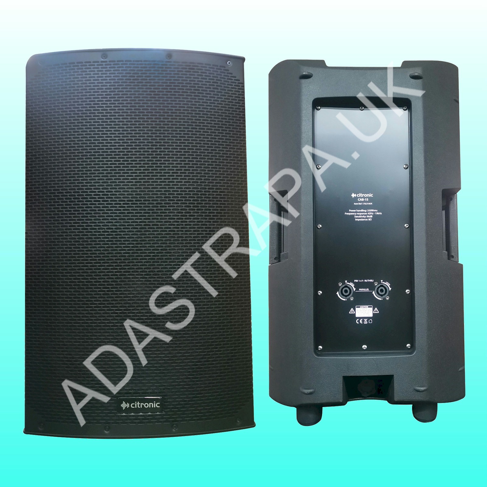 Citronic CAB-15 Moulded Speaker Cabinet 15