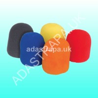 QTX 188.013UK Microphone Shields Coloured Pack of 5 - 188.013UK