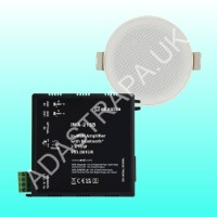 Adastra IWA215B/SL3  Bluetooth Mini Ceiling Speaker Package - 300.150UK