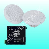 Adastra IWA230B/OD5-W8 Bluetooth Waterproof Ceiling Speaker Package - 300.157UK