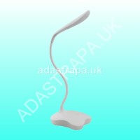 Lyyt USB-DW Touch Sensor LED USB Desk Lamp with Nightlight White - 410.426UK