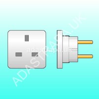 Mercury 429.905UK UK to Europe Travel Adaptor  - 429.905UK