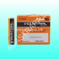 Duracell 656.976UK AAA Durcacell Industrial Batteries Pack of 10 - 656.976UK