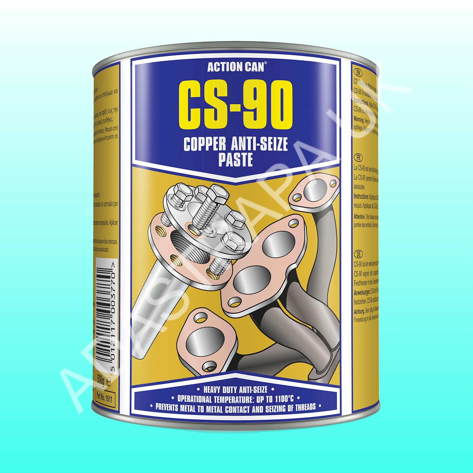 Action Can CS-90 Copper Anti-Seize Paste 500g - 701.433UK