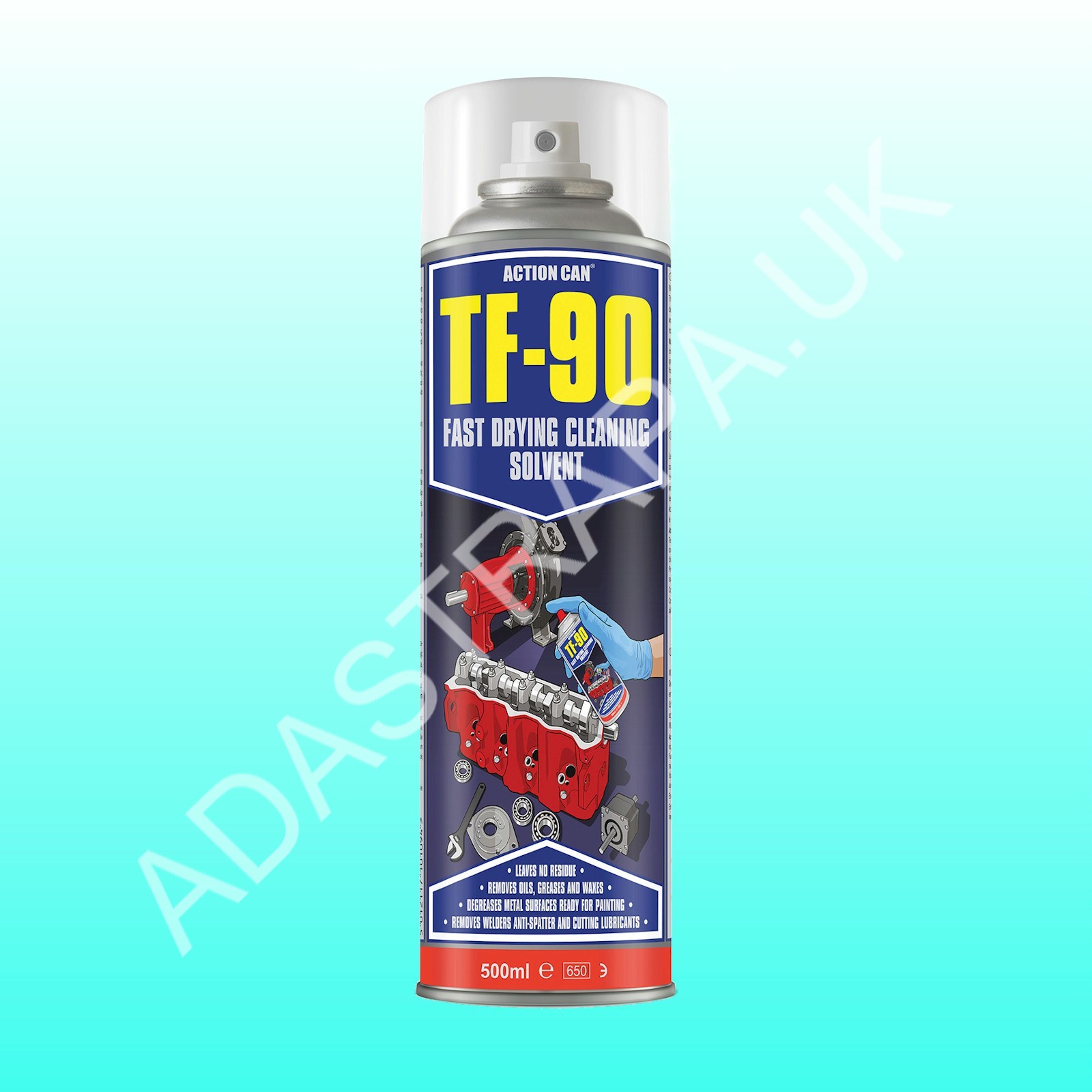 Action Can 701.439UK TF-90 Cleaner 500ml  - 701.439UK