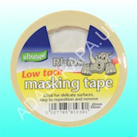 Ultratape LTMT1 Low Tack Masking Tape  - 710.315UK