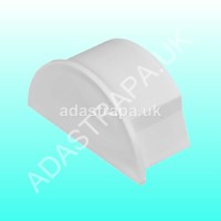 D-Line EC3015W-5PK Smooth Fit End Cap 30 x 15mm Pack of 5 - 788.042UK
