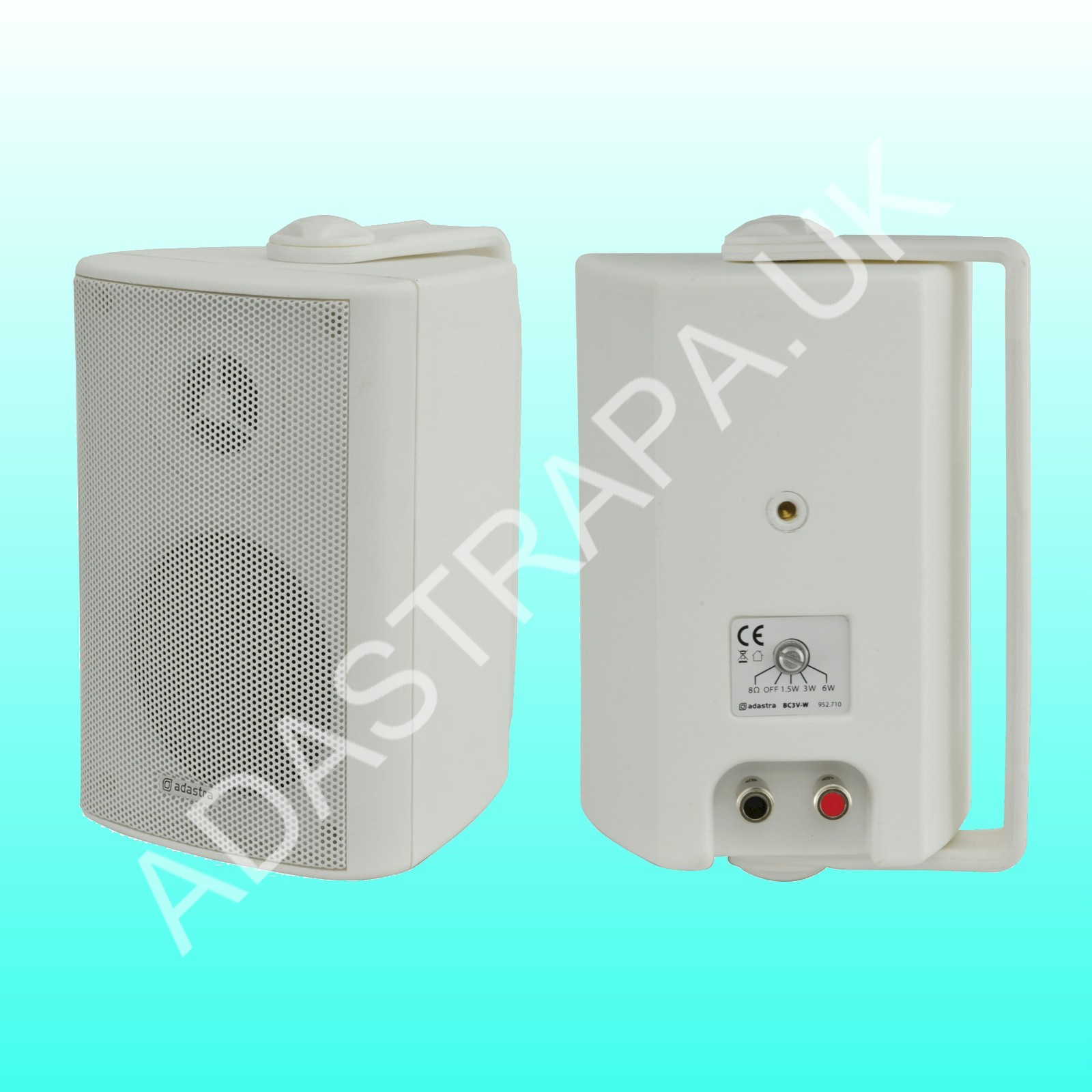 Adastra BC5V-W 100V Line or 8 Ohm Indoor Wall Speaker 5.25
