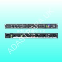 Adastra ML432 Microphone/Line Rack Mixer 7-Channel 4-Mic 3-Line 1U - 953.024UK