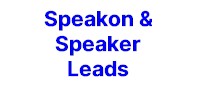 Speakon & Speaker Leads