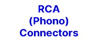 RCA (Phono) Connectors