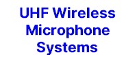 UHF Radio Microphone Systems