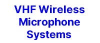 VHF Radio Microphone Systems