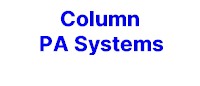 Column PA Systems